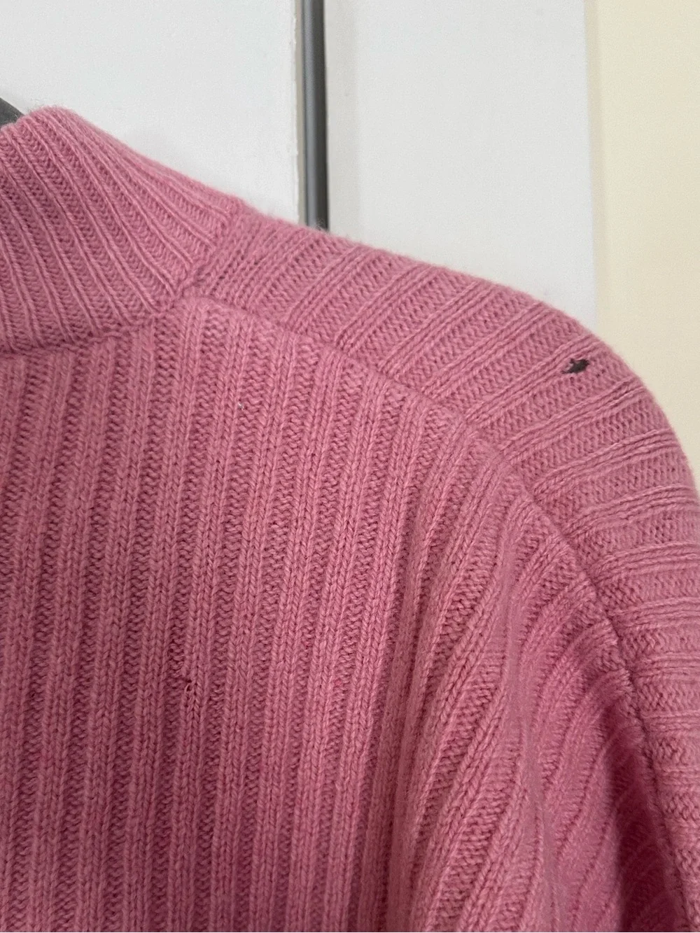 Ribbed Mock Neck Sweater